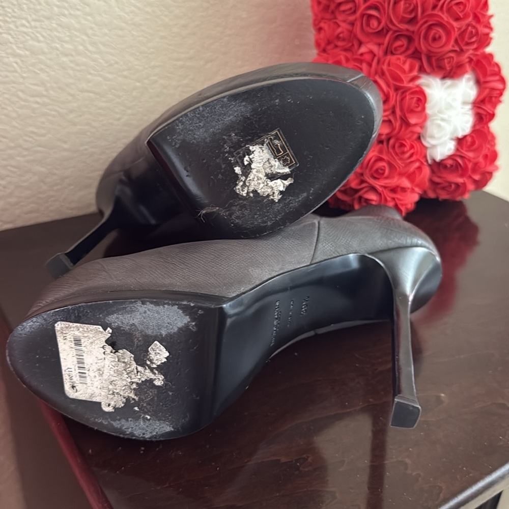 Gorgeous YSL Yves Saint Laurent Tribtoo 105 Degrade Platform Ankle Booties Boots - Picture 7 of 8